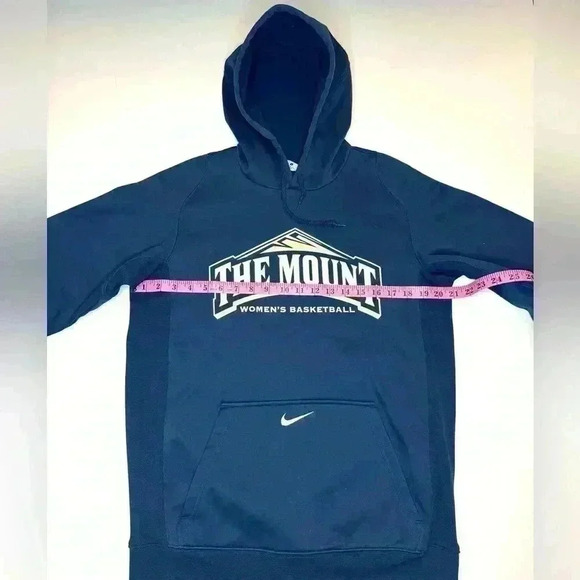 Nike The Mount Womens Basketball Navy Hoodie size Small - Picture 5 of 6